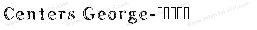 Centers George字体转换